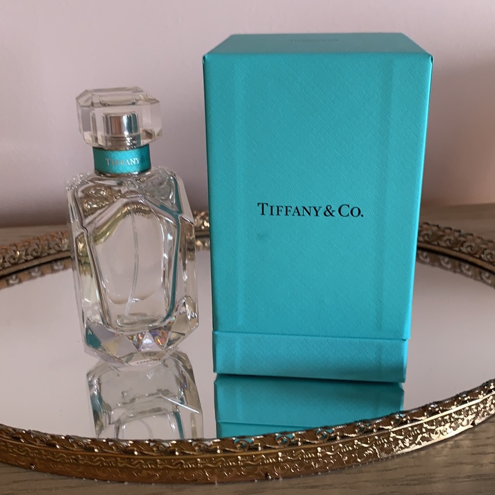 Tiffany & Co. empty perfume bottle with box